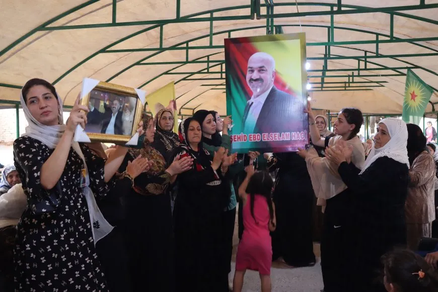 Ji bo şehîd Ebdulselam Hacî konê sersaxiyê hate vedan