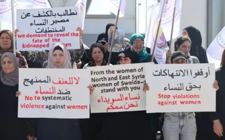 Jinan ji Tebqayê piştgirî da jinên Şengal û Siwêdayê