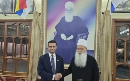  Endamê Kongreya DYA’yê û serokê ruhanî yê Durziyên li Îsraîlê re hevdîtin kir
