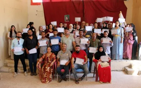 Li Til Birakê dewreya yekemîn a mamosteyan bi dawî bû