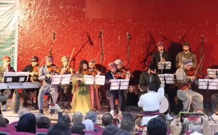 Li Qamişloyê konsera xwendekêrên Peymangeha Bilind a Hunerê