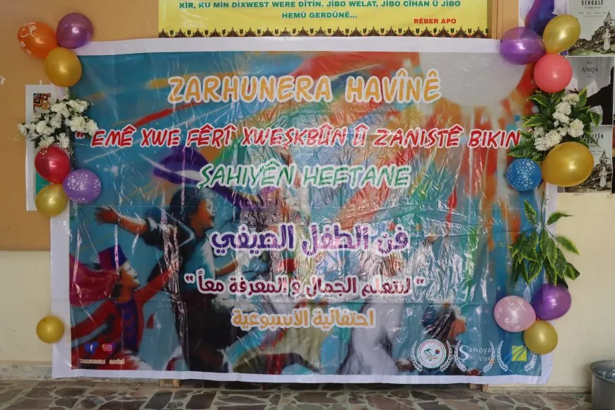 Zarokên ‘Zarhunera Havînê’ şahiyek li dar xist