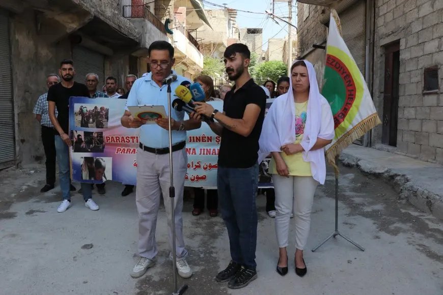 Li Heleb û Kobanê şehîdên komkujiya Şengalê hatin bibîranîn