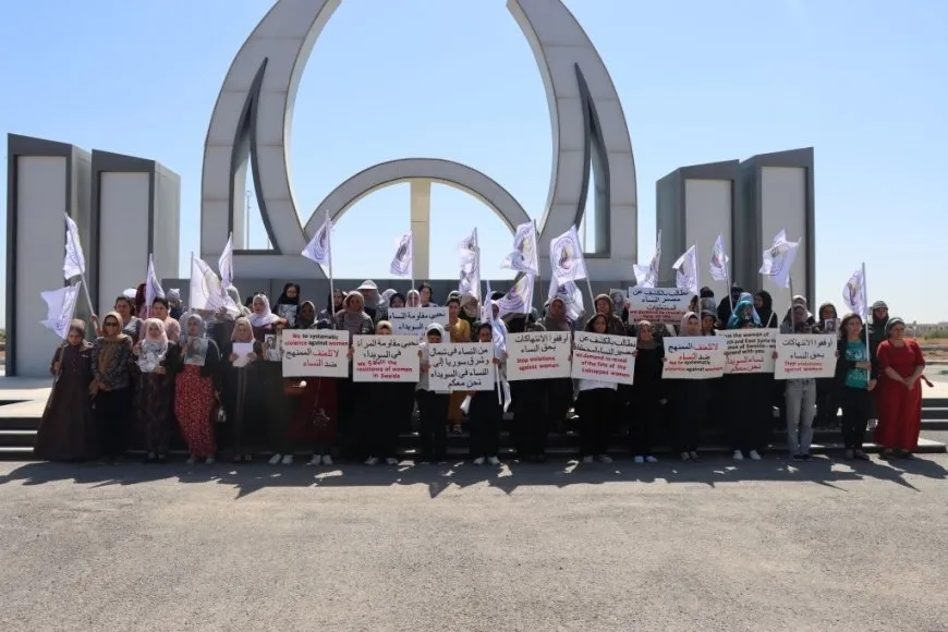 Jinan ji Tebqayê piştgirî da jinên Şengal û Siwêdayê