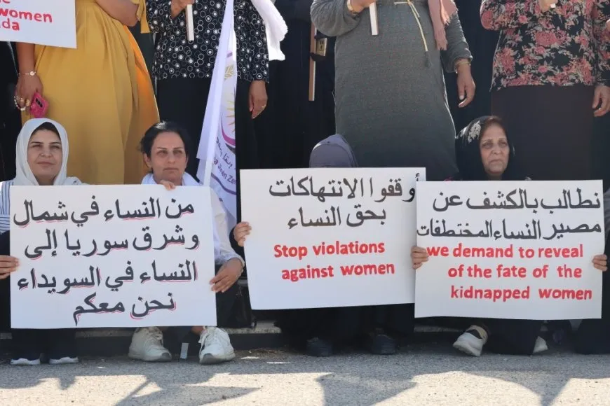 Jinan ji Tebqayê piştgirî da jinên Şengal û Siwêdayê