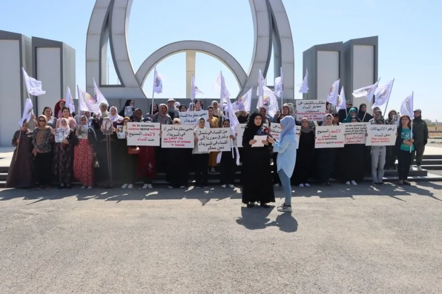 Jinan ji Tebqayê piştgirî da jinên Şengal û Siwêdayê