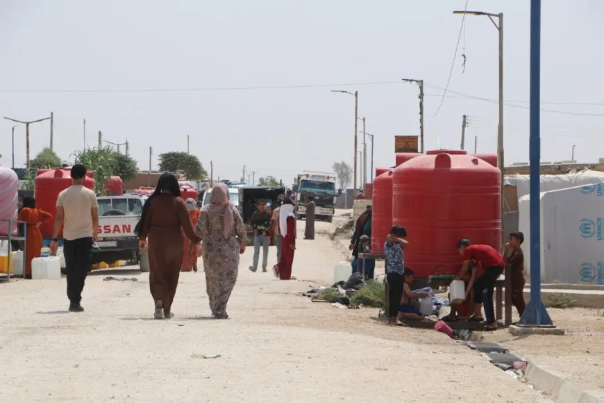 Koçberên li Kampa Waşûkanî li benda vegerê ne