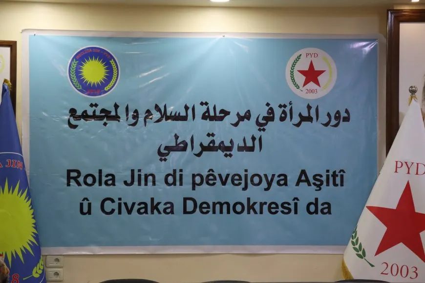 Li Qamişloyê Meclisa Jinan a PYD`ê panelek lidar xist