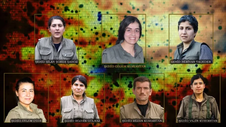 HPJ’ê 7 gerîlayên li Asosê şehîd bibûn bi bîr anîn