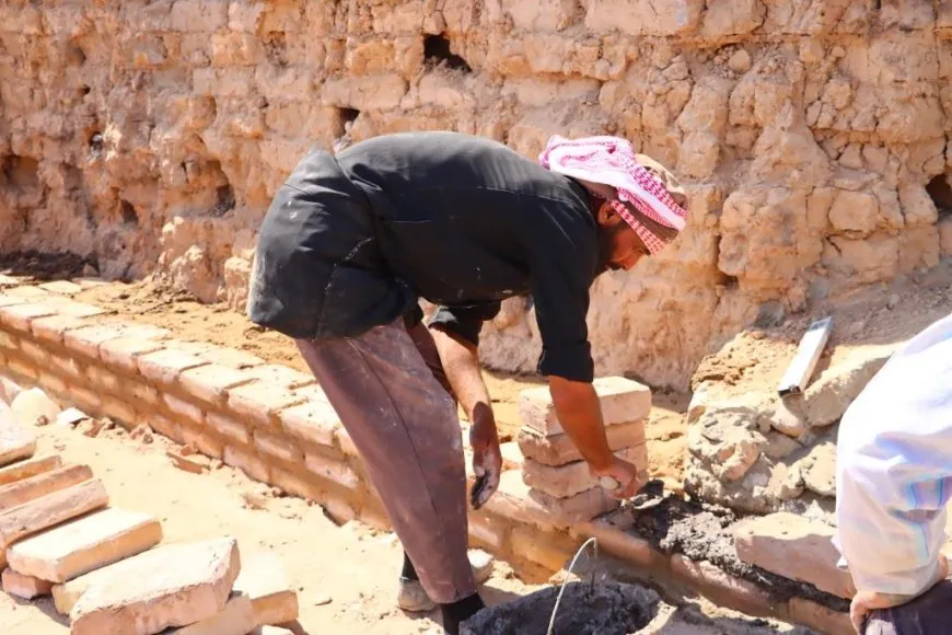 Xebatên restorekirina sûrê Reqa û Kelaha Caberê didomin