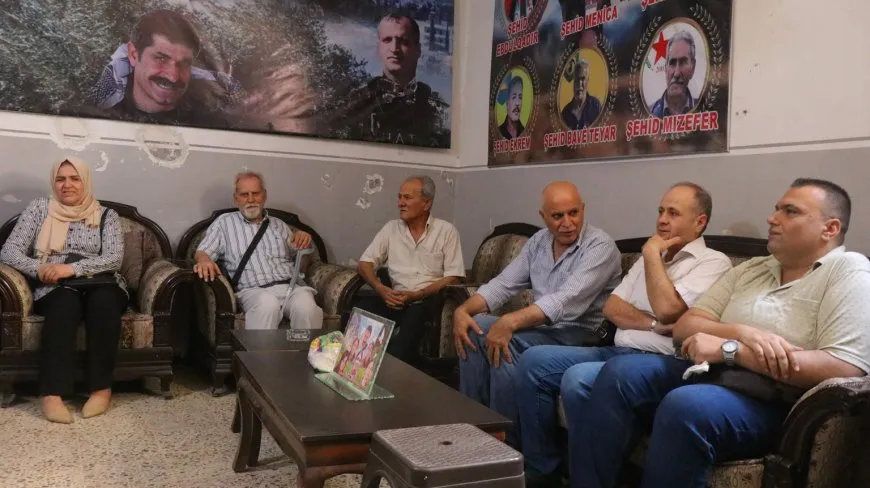 Partiyên siyasî serdana meclisên Şêxmeqsûd û Eşrefiyê kir