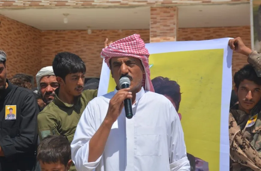 Cenazeyê Amed Qamişlo li Tilkoçerê spartin axê