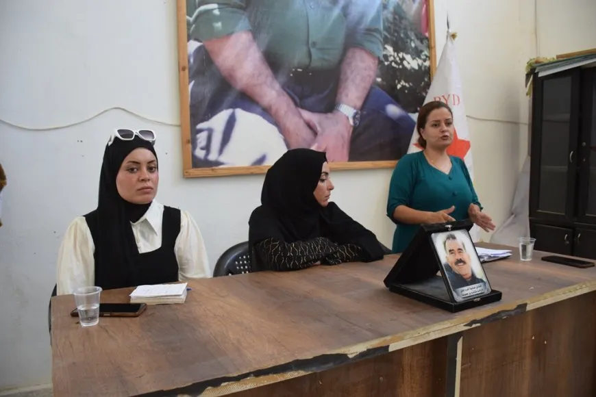 PYD`ê li Şedadê civînek ji bo jinan li dar xist