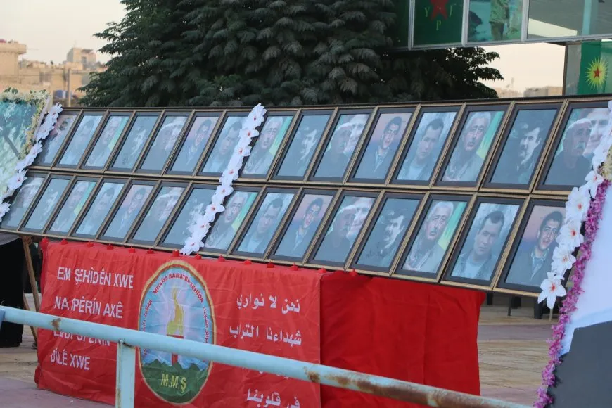 Li Helebê merasîma xiyabî ya şehîd Nûredîn Sofî, Koçero Urfa û Bextiyar Gabar hat lidarxistin