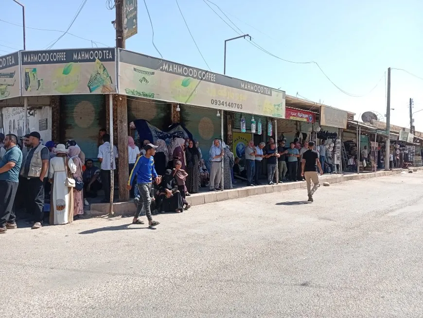 Li kantona Cizîrê ji bo fermandar Nûreddîn Sofî dikan hatin girtin