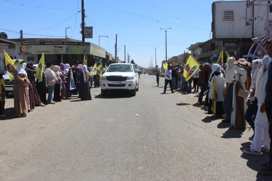 Girkê Legê, Çilaxa, Tirbespiyê û Qamişlo Fermandar Sofî pêşwazî kir