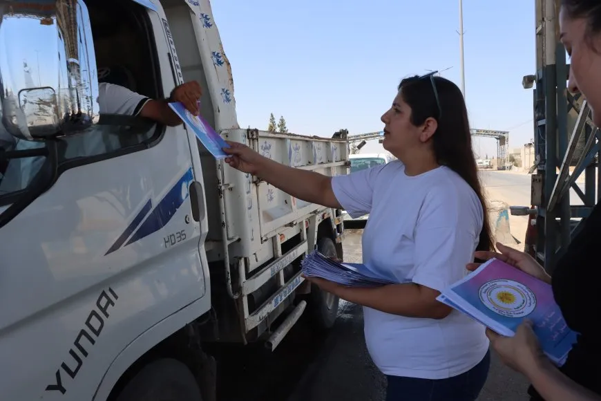 Tîma kampanyaya li dijî xwekuştin û madeyên hişbir îro li Qamişloyê bû