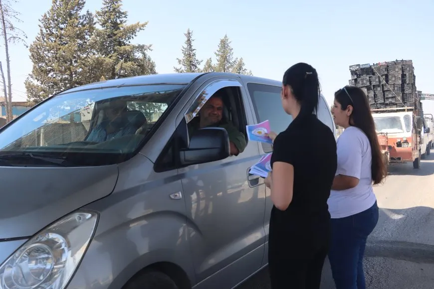 Tîma kampanyaya li dijî xwekuştin û madeyên hişbir îro li Qamişloyê bû