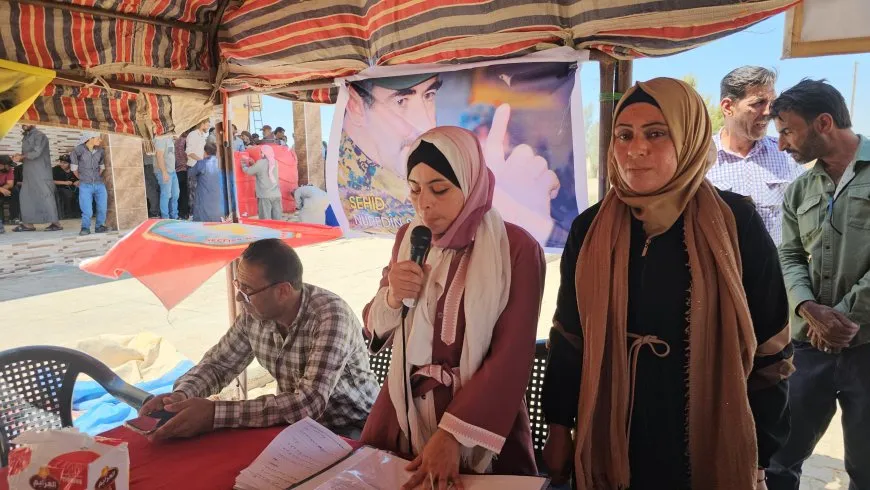 Şêniyên Bakur û Rojhilatê Sûriyeyê di merasîma şehîd Nûreddîn Sofî de soza xwe nû kirin