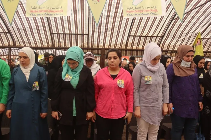 Şêniyên Bakur û Rojhilatê Sûriyeyê di merasîma şehîd Nûreddîn Sofî de soza xwe nû kirin