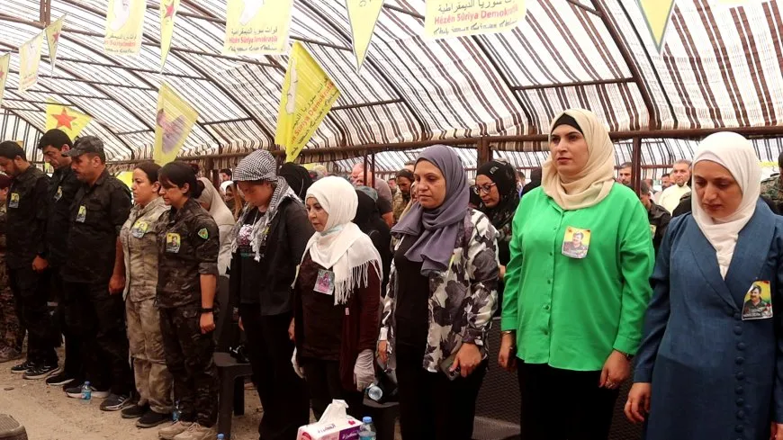 Şêniyên Bakur û Rojhilatê Sûriyeyê di merasîma şehîd Nûreddîn Sofî de soza xwe nû kirin