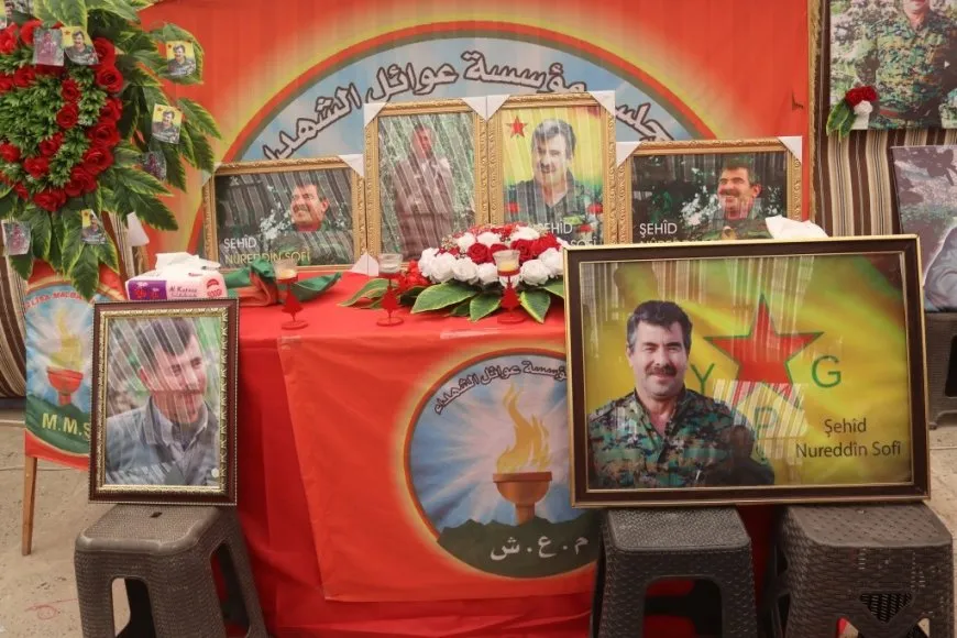 Şêniyên Bakur û Rojhilatê Sûriyeyê di merasîma şehîd Nûreddîn Sofî de soza xwe nû kirin