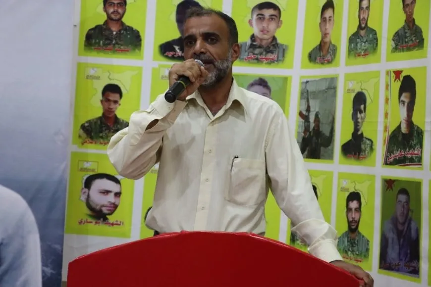 Şêniyên Bakur û Rojhilatê Sûriyeyê di merasîma şehîd Nûreddîn Sofî de soza xwe nû kirin