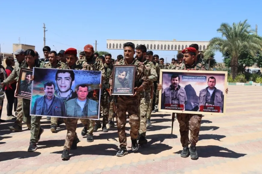 Şêniyên Bakur û Rojhilatê Sûriyeyê di merasîma şehîd Nûreddîn Sofî de soza xwe nû kirin