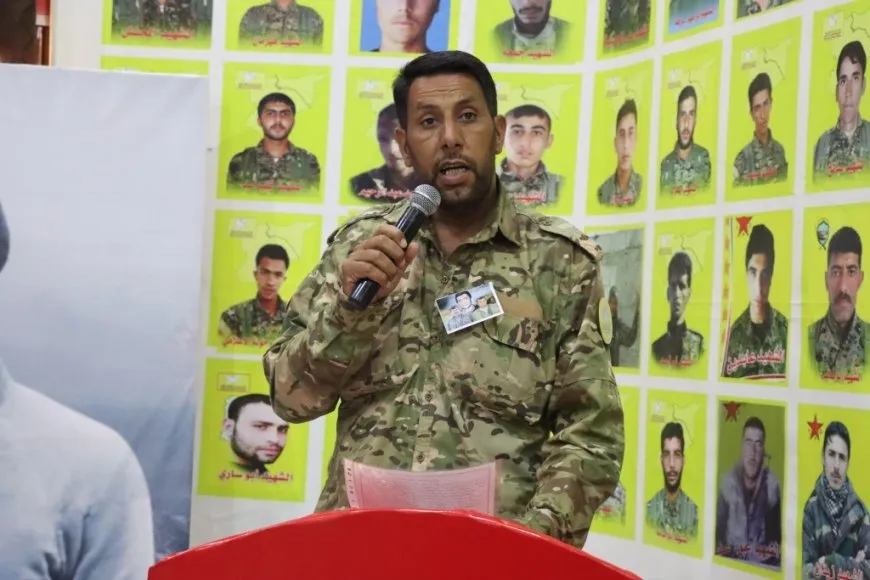 Şêniyên Bakur û Rojhilatê Sûriyeyê di merasîma şehîd Nûreddîn Sofî de soza xwe nû kirin