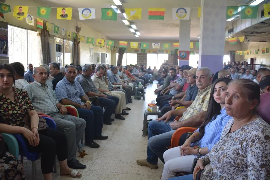 Şêniyên Bakur û Rojhilatê Sûriyeyê di merasîma şehîd Nûreddîn Sofî de soza xwe nû kirin