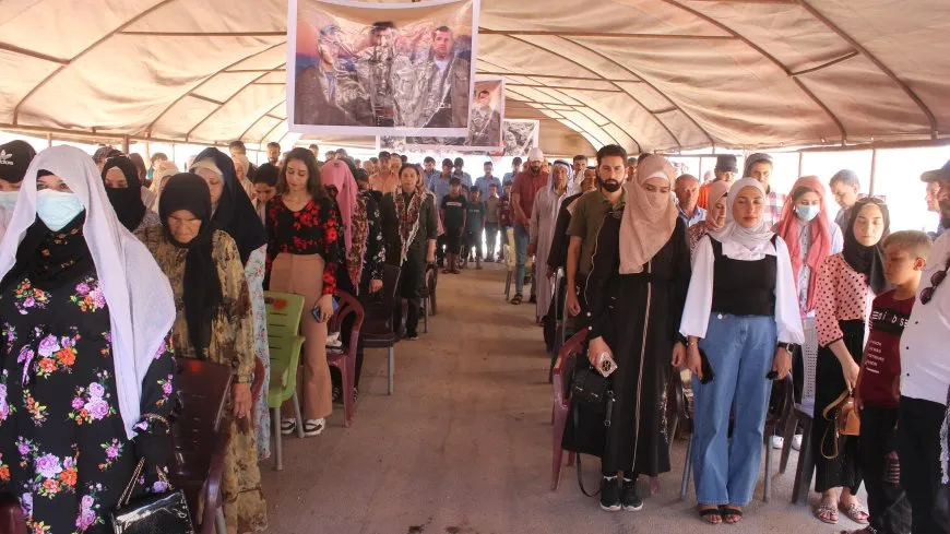 Şêniyên Bakur û Rojhilatê Sûriyeyê di merasîma şehîd Nûreddîn Sofî de soza xwe nû kirin