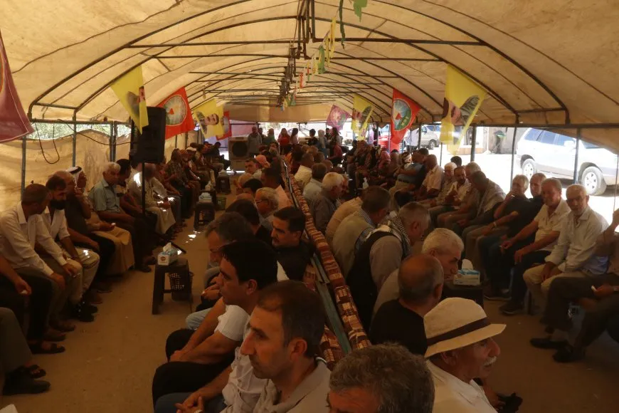 Şêniyên Bakur û Rojhilatê Sûriyeyê di merasîma şehîd Nûreddîn Sofî de soza xwe nû kirin