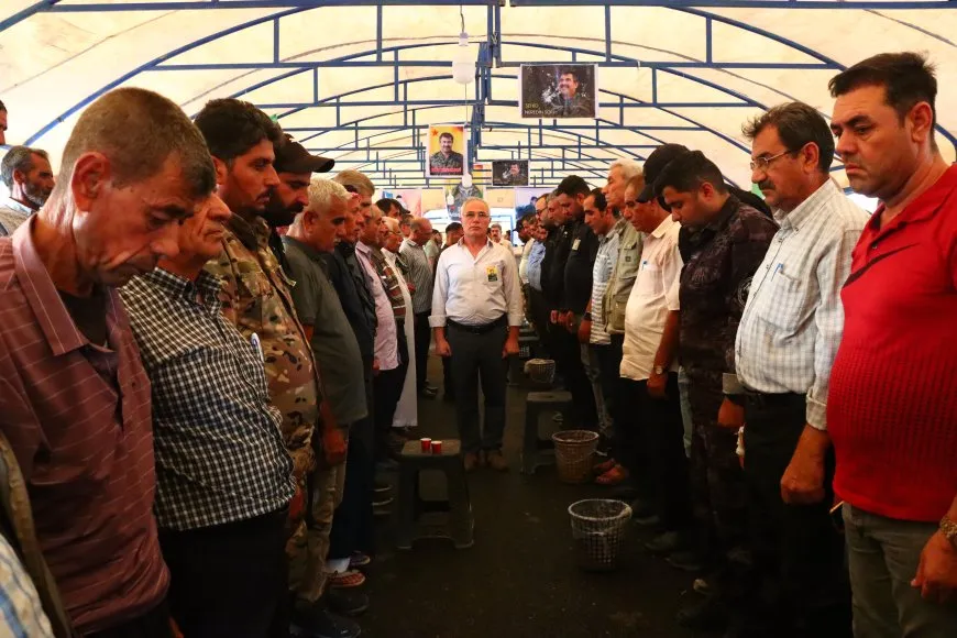 Merasîma sersaxiyê ya şehîd Nûreddîn Sofî bi dayîna peyamên dilsoziyê berdewam e