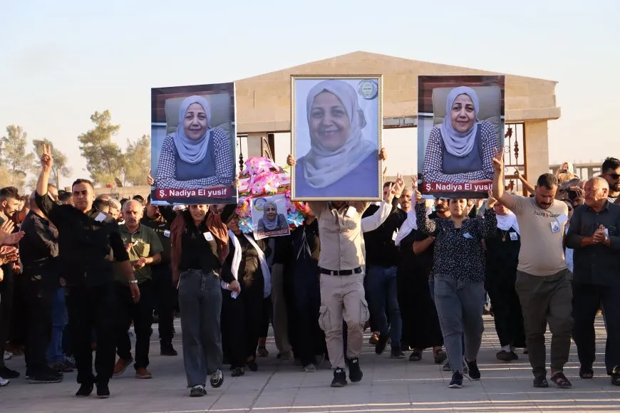 Şehîd Nadiya El Yûsif li Tirbespiyê hate veşartin