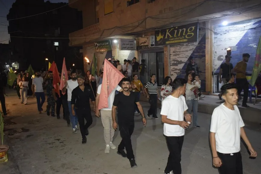 Şêniyên Bakur û Rojhilatê Sûriyeyê Pêngava 15'ê pîroz kir