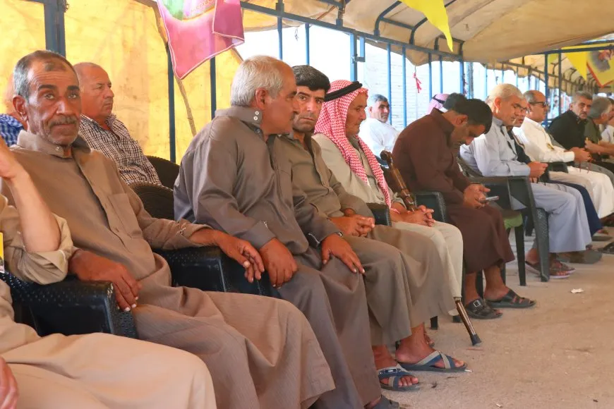 Şêniyên Qamişlo sersaxî dan malbata şehîd Yamin El Caabî