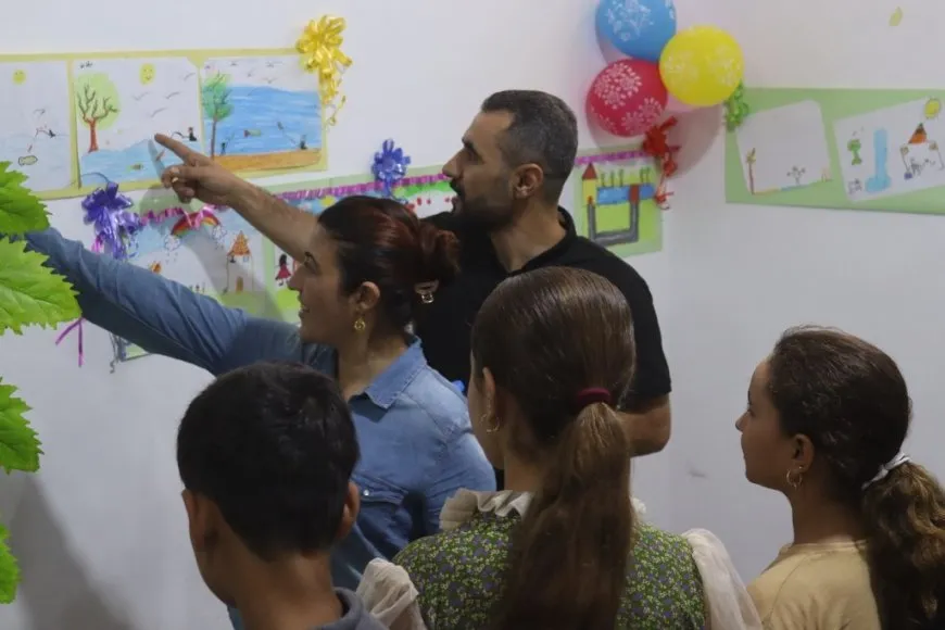 Ji bo zarokên ji kampa Holê vegeriyane pêşengehek hat vekirin
