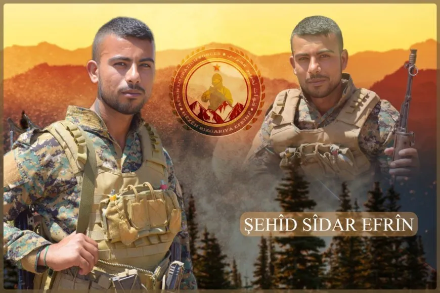 HRE: Şervanê me Sîdar Efrîn şehîd bû