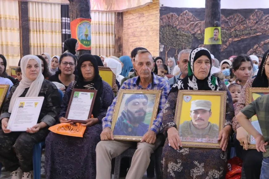 Xelkê Hesekê û koçberên Efrînê 390 şehîd bi bîr anîn