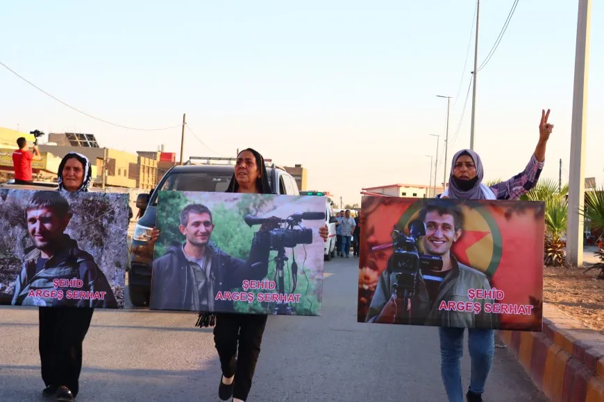 Gelê Rojava şehîd Argeş Serhed oxir kir