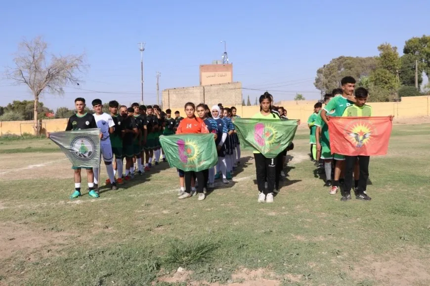 Festîvala Sporê ya Efrînê bi xelatkirina tîmên serkeftî bi dawî bû