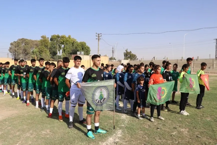 Festîvala Sporê ya Efrînê bi xelatkirina tîmên serkeftî bi dawî bû