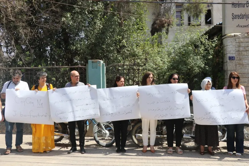 Rêxistin û şêniyên Qamişloyê ji projeya nixumandina çemê Ceqceq ne razî ne