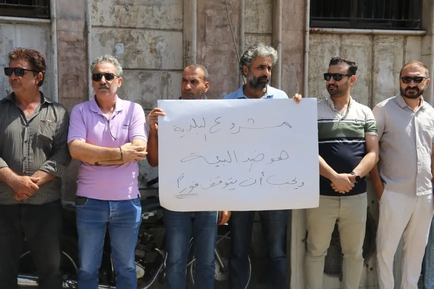 Rêxistin û şêniyên Qamişloyê ji projeya nixumandina çemê Ceqceq ne razî ne