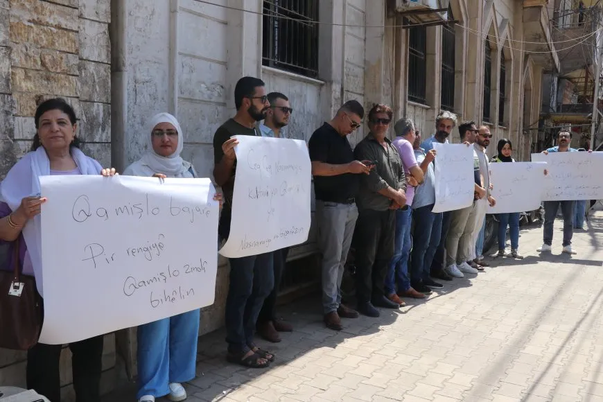 Rêxistin û şêniyên Qamişloyê ji projeya nixumandina çemê Ceqceq ne razî ne