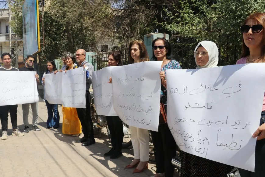 Rêxistin û şêniyên Qamişloyê ji projeya nixumandina çemê Ceqceq ne razî ne