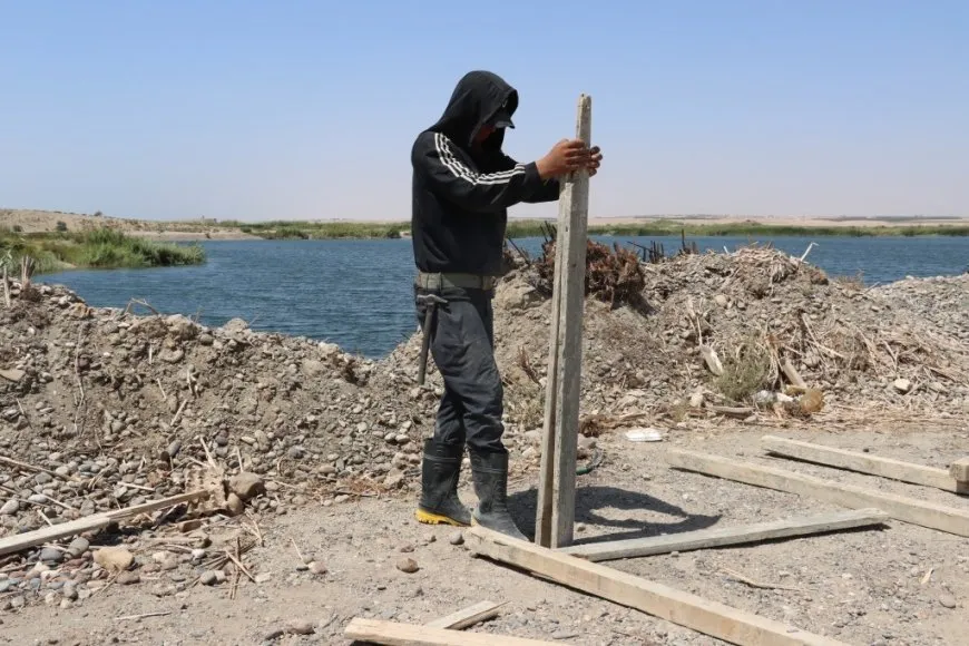Şaredariya Mensûra ya Tebqa xebatên dabînkirina avê dan destpêkirin