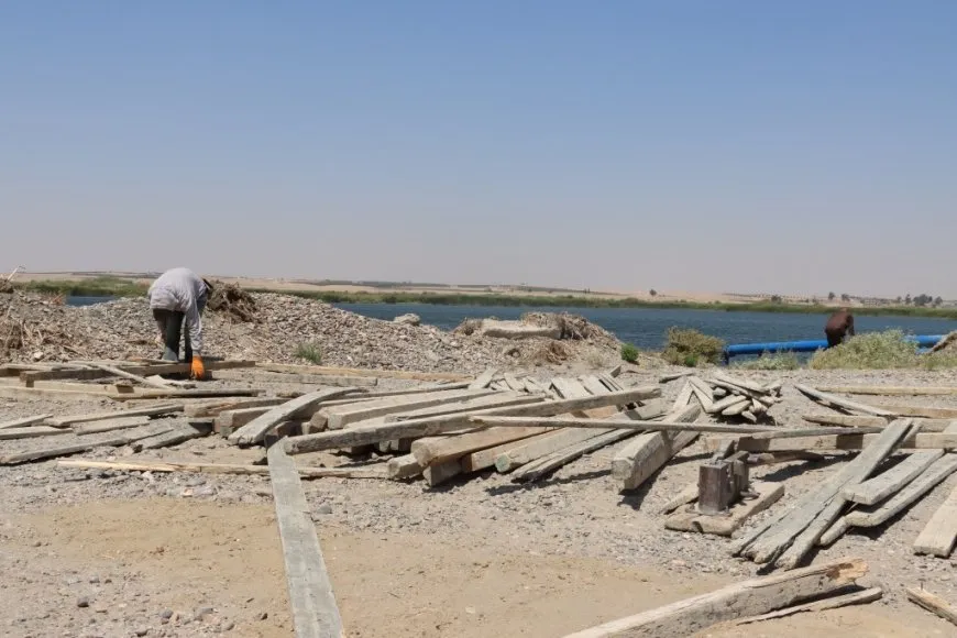 Şaredariya Mensûra ya Tebqa xebatên dabînkirina avê dan destpêkirin
