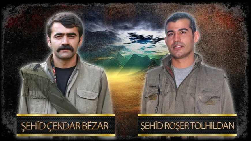 HPG-NRÇ’ê nasnameyên 2 gerîlayên li Semsûrê şehîd bûn, aşkera kirin