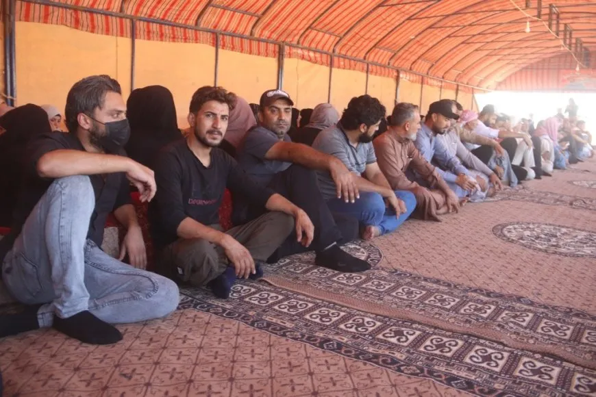 Xelkê Reqayê sersaxî da malbata şehîd Mihemed El Hîsanî
